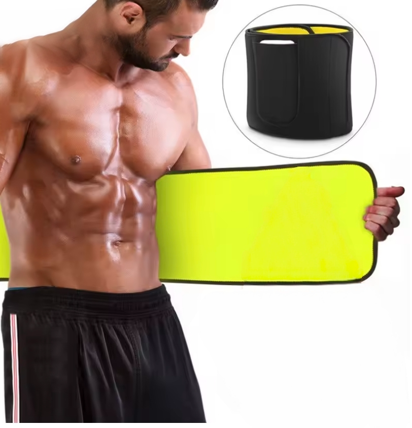 Sauna Waist Trainer Belt for Men & Women – Slimming Sweat Corset for Belly Fat Burn & Weight Loss