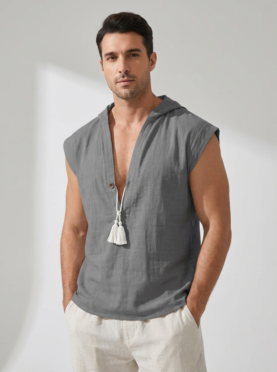 ErgonLoom | Linen Casual Tank