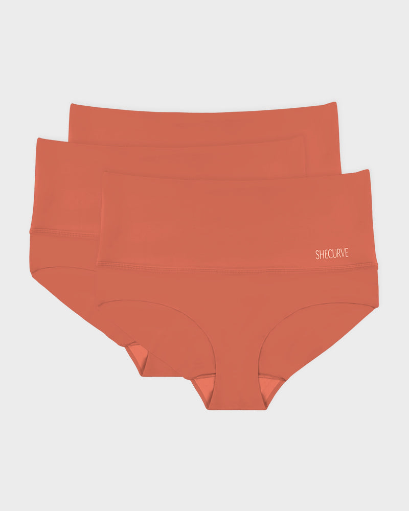 3-Pack High Waisted Tummy Control Briefs 11