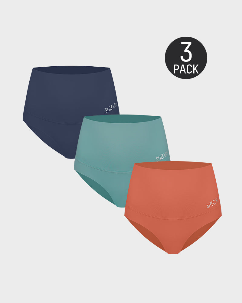 3-Pack High Waisted Tummy Control Briefs 13