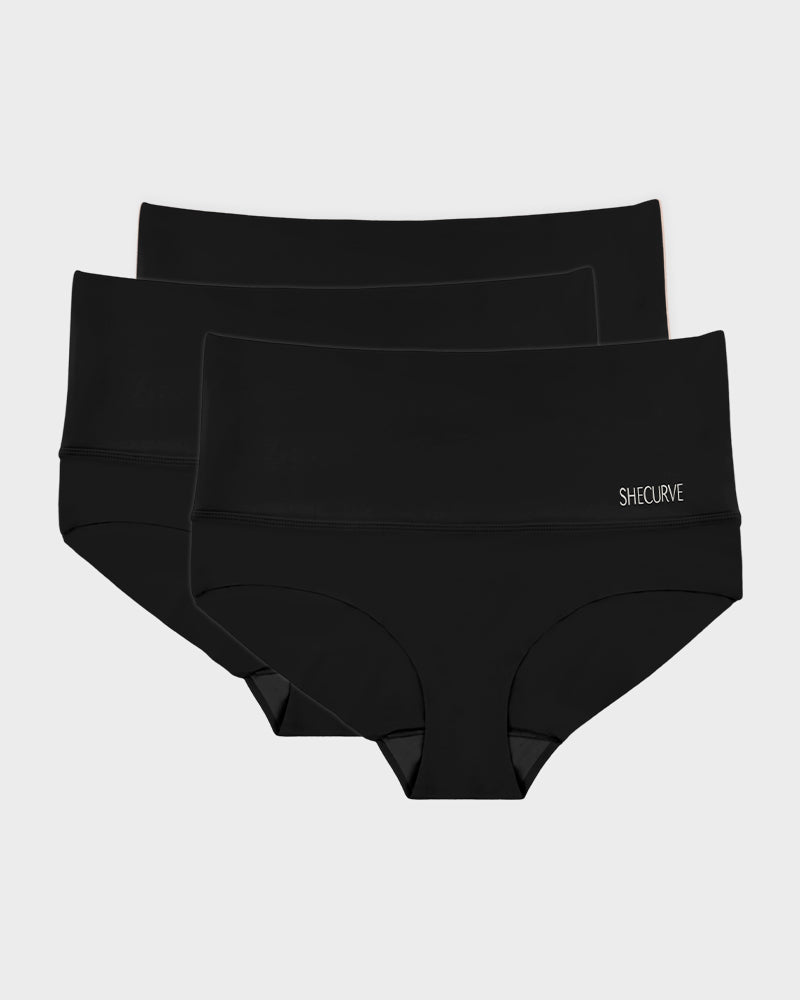 3-Pack High Waisted Tummy Control Briefs 14