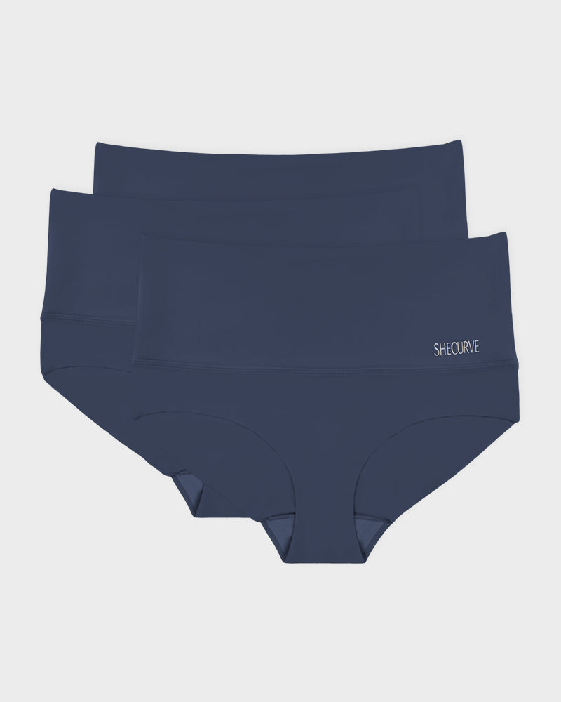 3-Pack High Waisted Tummy Control Briefs 15