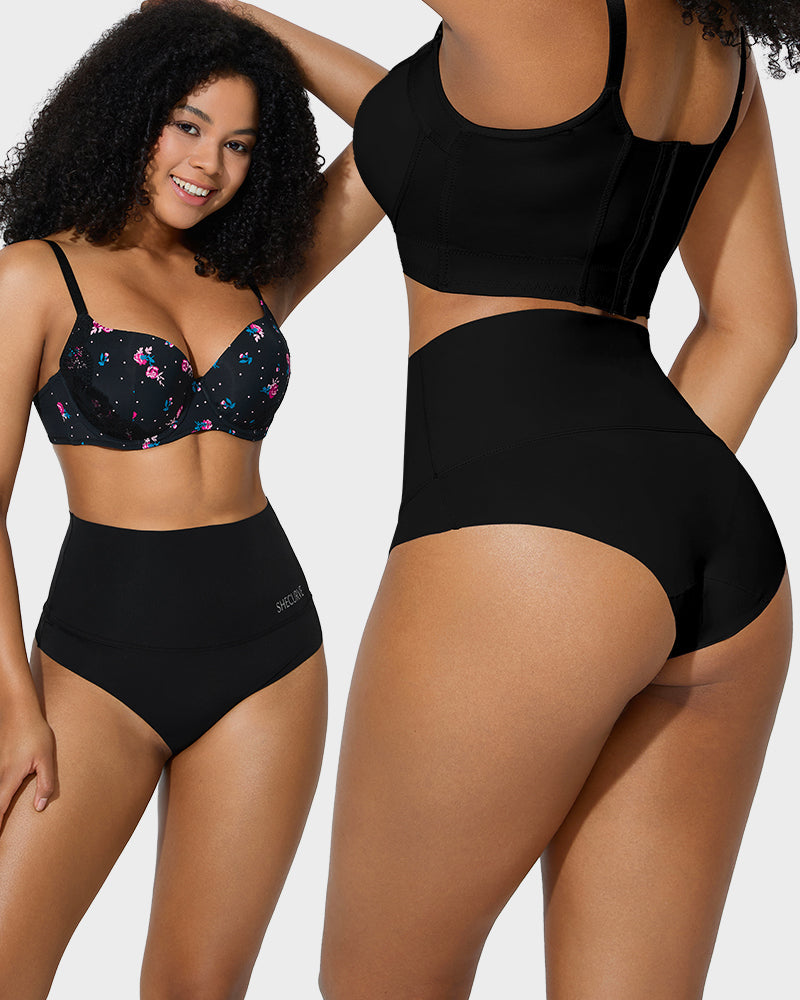 3-Pack High Waisted Tummy Control Briefs 2