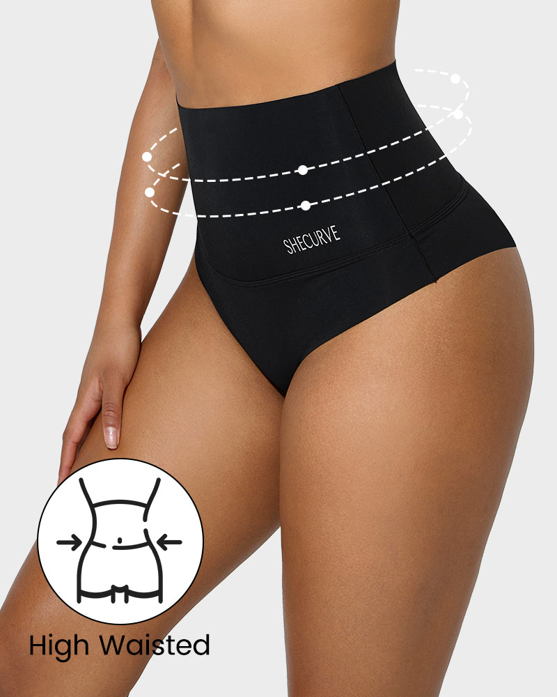 3-Pack High Waisted Tummy Control Briefs 8