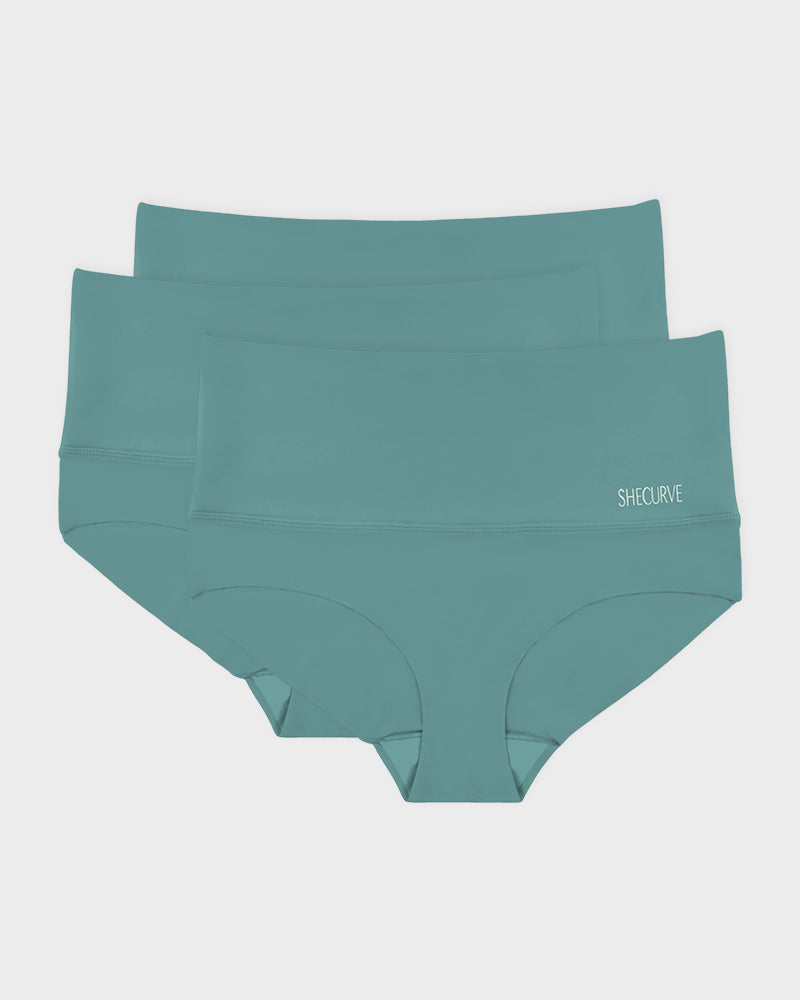 3-Pack High Waisted Tummy Control Briefs 9