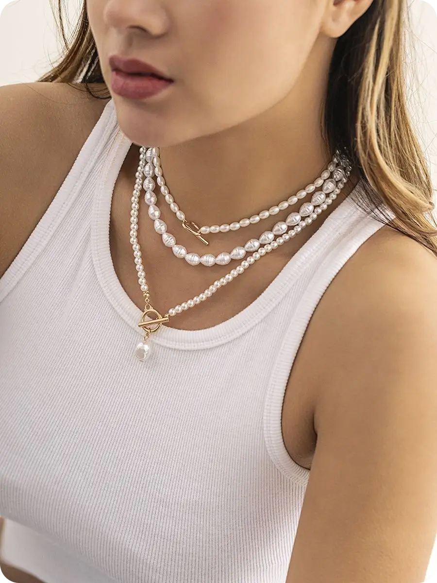 ErgonNecklace | Elegant Pearl Necklace