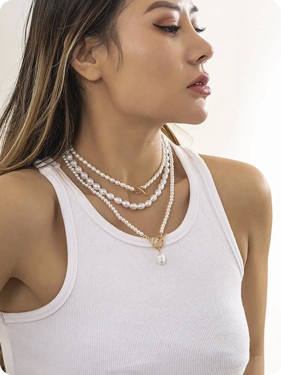 ErgonNecklace | Elegant Pearl Necklace