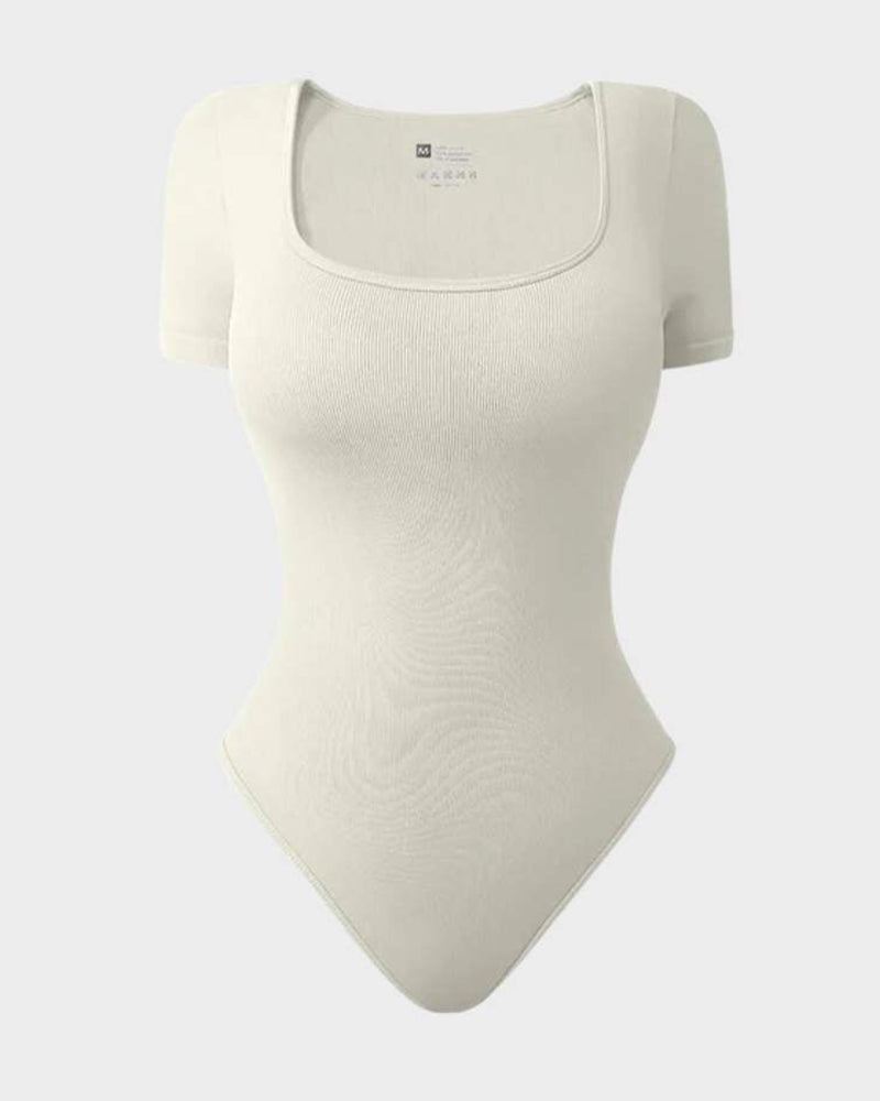Basic Square Neck Bodysuit 11