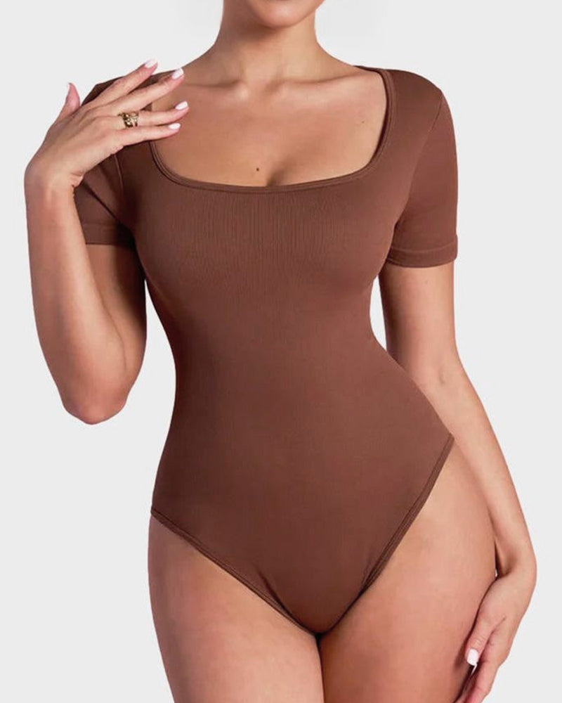 Basic Square Neck Bodysuit 4