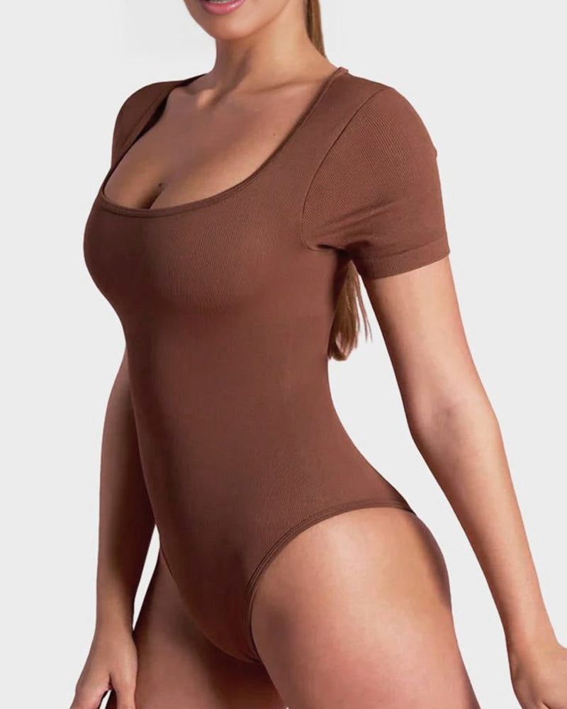 Basic Square Neck Bodysuit 5