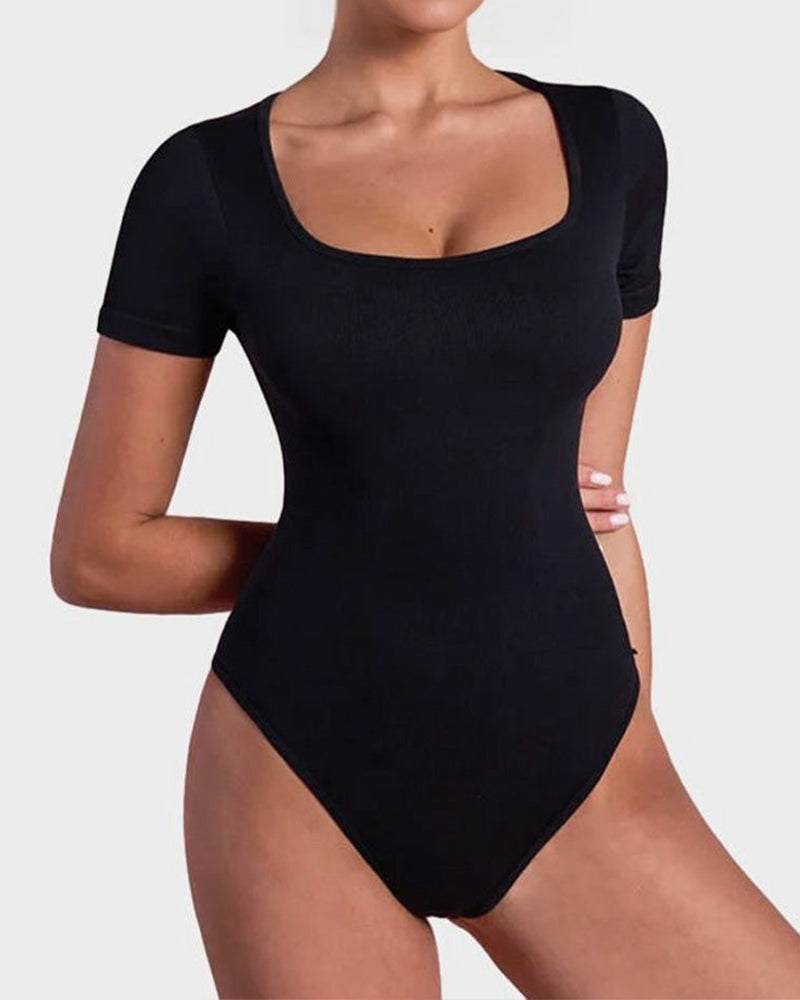 Basic Square Neck Bodysuit 8