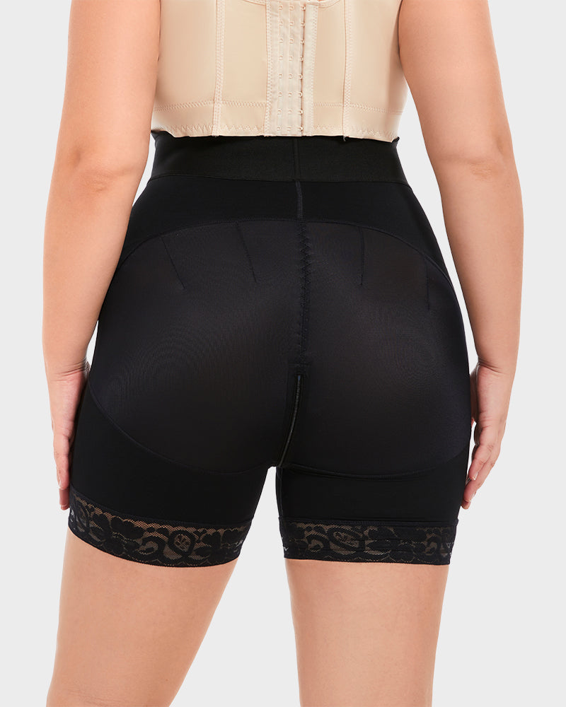 Boned Sculpt Ultra High Waist Shorts 1