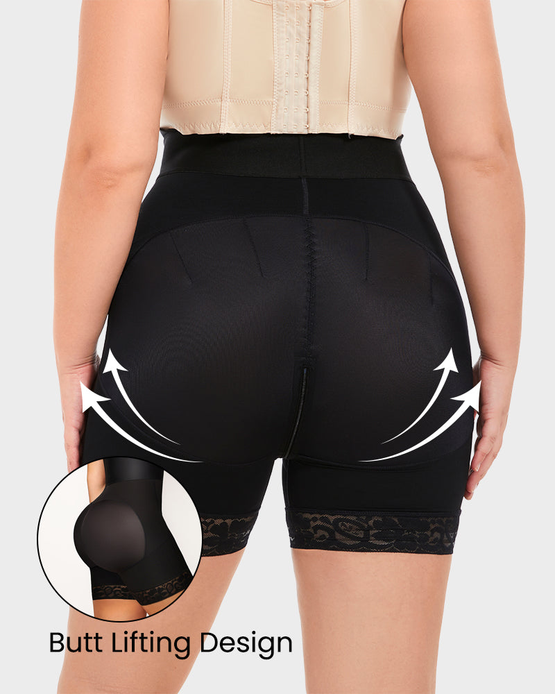 Boned Sculpt Ultra High Waist Shorts 5