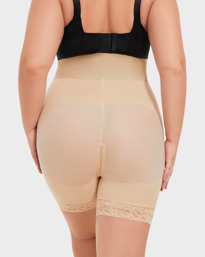 Boned Sculpt Ultra High Waist Shorts 8