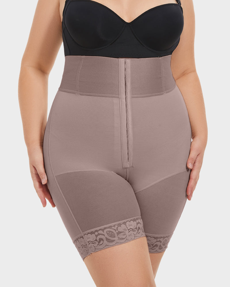 Boned Sculpt Ultra High Waist Shorts 9