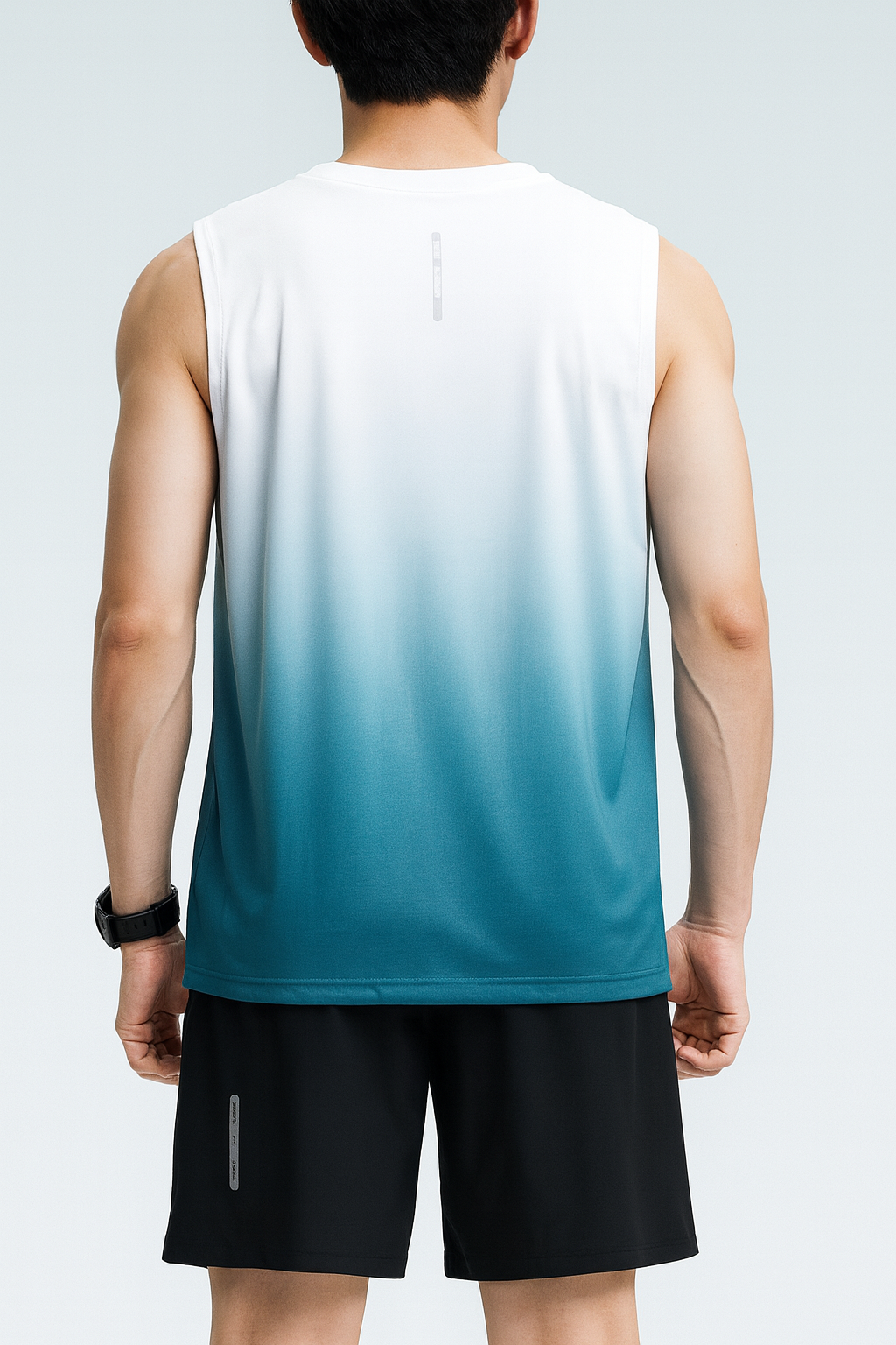 Men’s Ice Silk Quick-Dry Sleeveless Sportswear Set – Breathable Gym Tank Top & Shorts Outfit for Training and Running