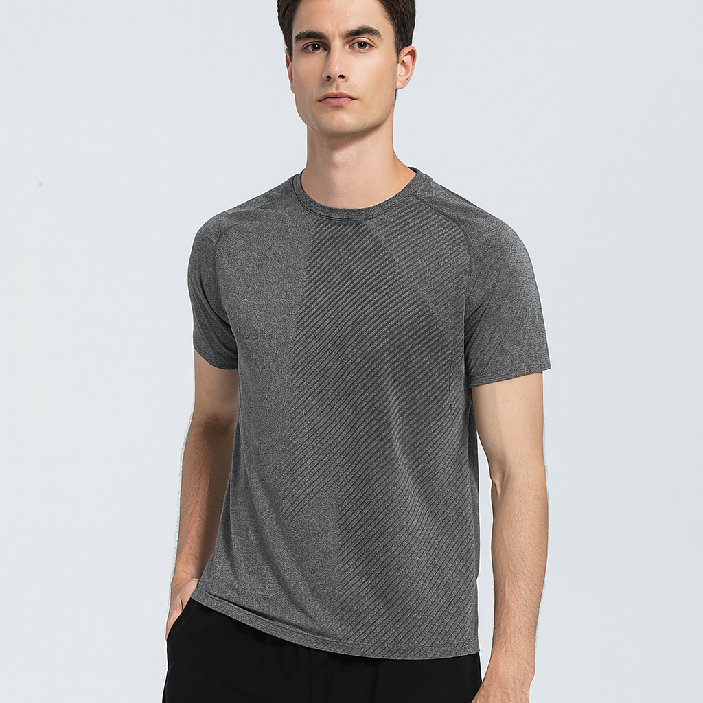 Men's Quick-Dry Running T-Shirt – Breathable Fitness Training Top for Gym, Jogging & Sports
