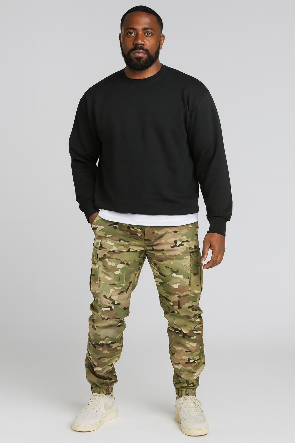 Tactical Joggers Outdoor Ripstop Cargo Pants Working Clothing Hiking Trousers Men's Streetwear