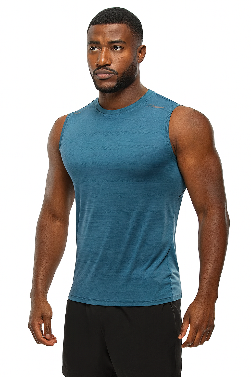 Men's Quick-Dry Running Vest – Breathable Sleeveless Reflective Fitness Top for Jogging & Gym