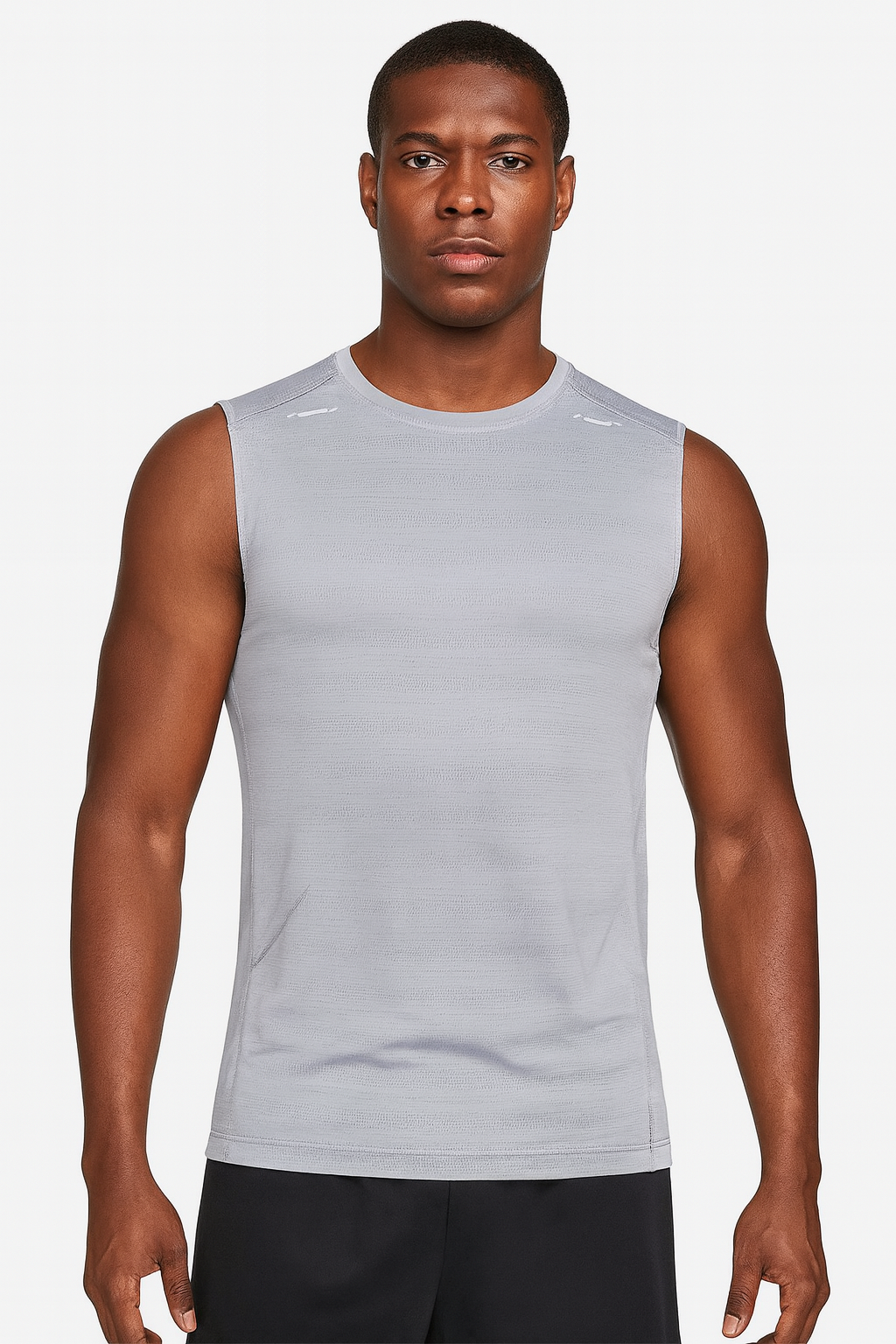 Men's Quick-Dry Running Vest – Breathable Sleeveless Reflective Fitness Top for Jogging & Gym