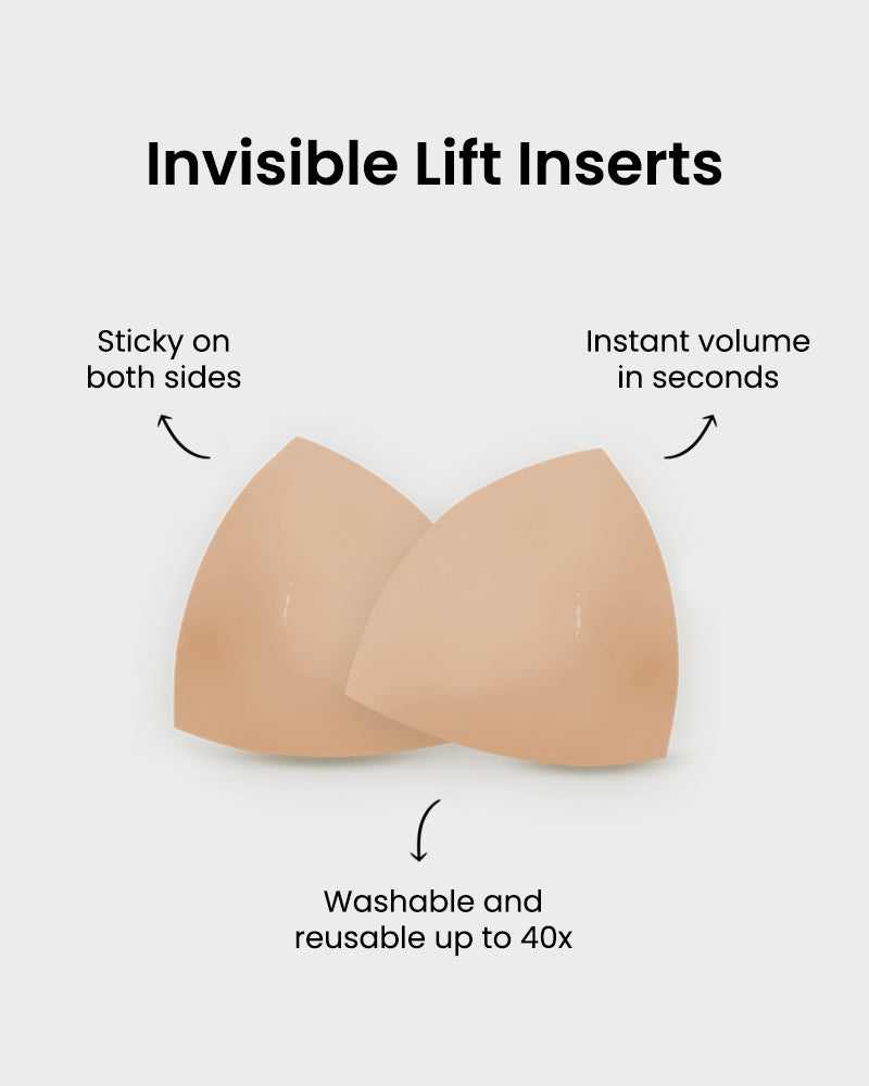 Double-Sided Adhesive Invisible Lift Inserts(2 Pairs) 3