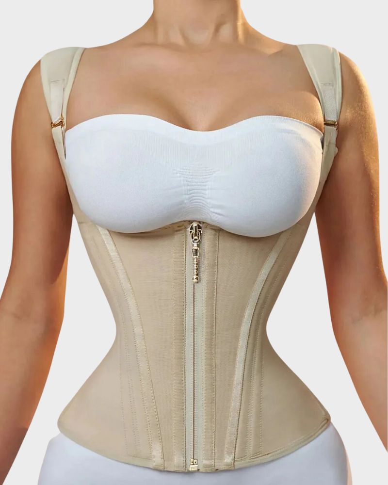 Double Waistband Corset Vest Waist Trainer 3