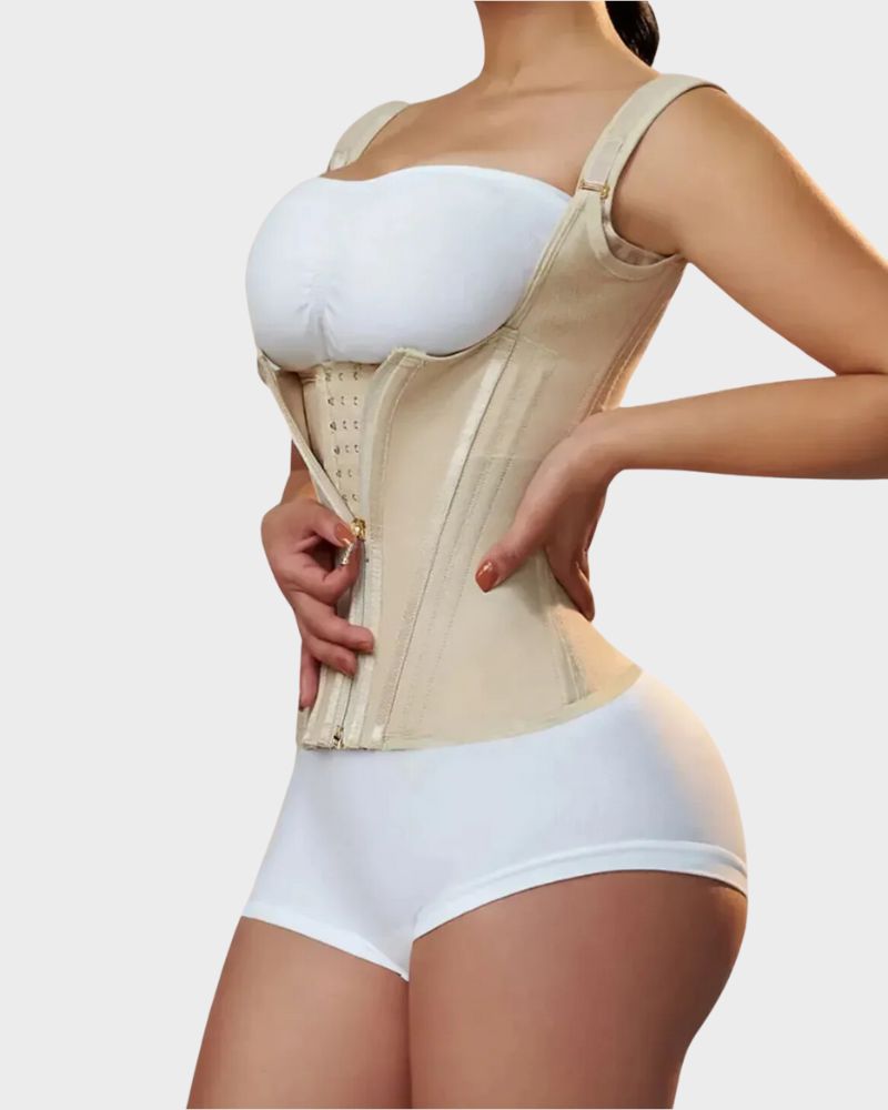 Double Waistband Corset Vest Waist Trainer 4