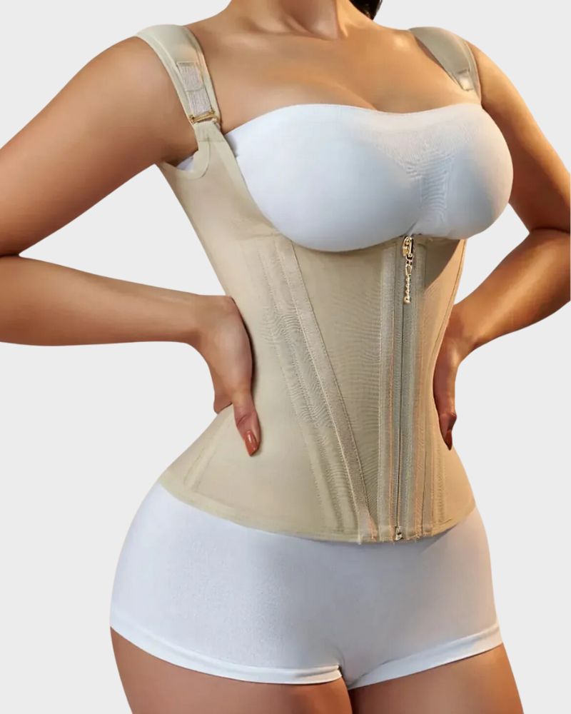 Double Waistband Corset Vest Waist Trainer 5