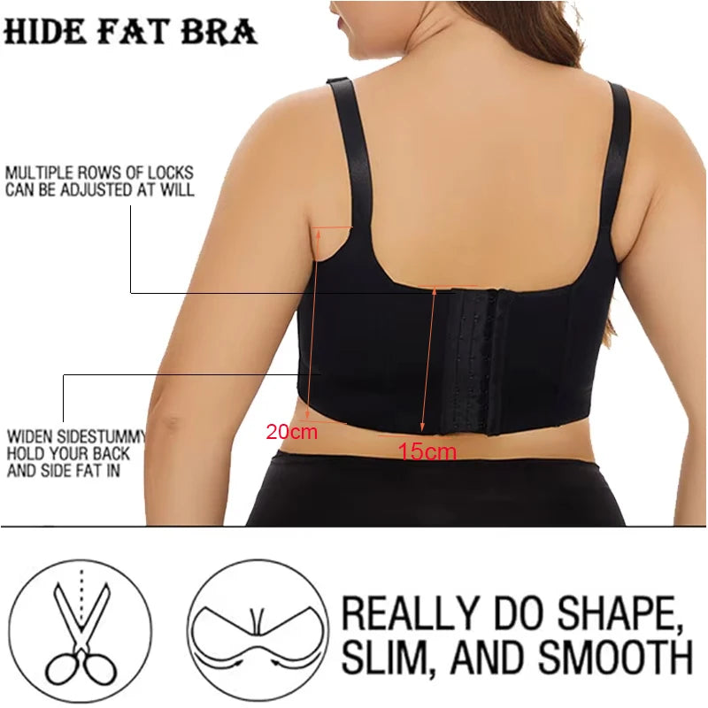 Full Back Coverage Push-Up Bra with Deep Cups and Underwire Support for Enhanced Comfort and Uplift 2
