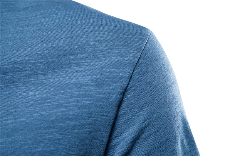 Men’s 100% Cotton Slim Fit V-Neck T-Shirt – Casual Short Sleeve Top for Everyday, Streetwear, and Layering
