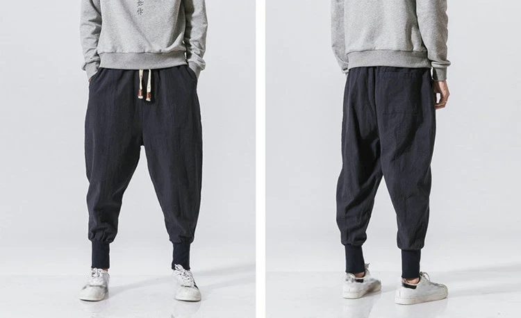 ErgonAura | Linen Harem Pants