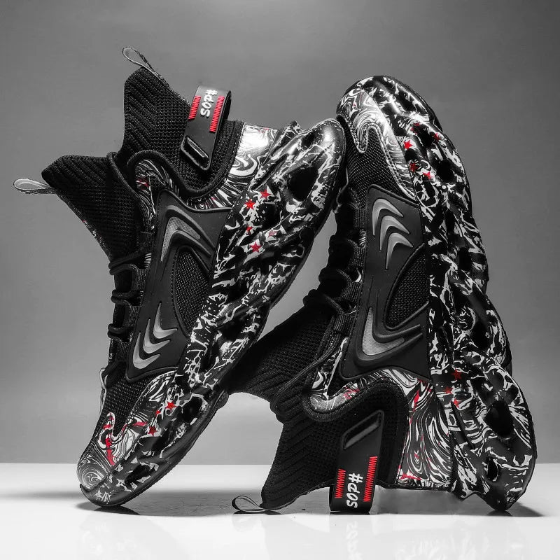 Men's Fashion Sneakers – Breathable Casual Running Shoes, Lightweight Sports Trainers, Comfortable Athletic Footwear