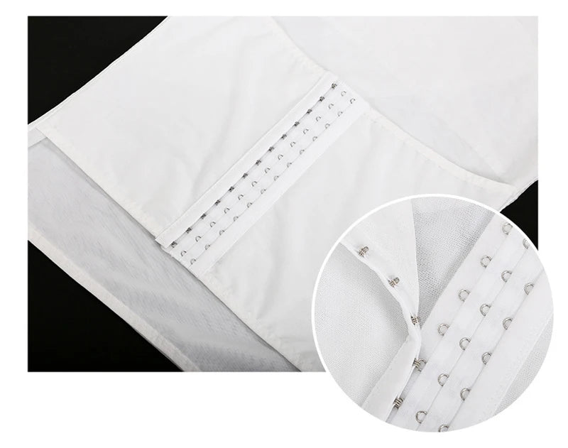 Compression Shirt Men 2-in-1 Body Shaper Vest & Waist Trainer – Tummy Slimming Shapewear for Gynecomastia & Abdomen Control