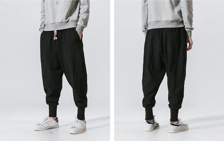 ErgonAura | Linen Harem Pants