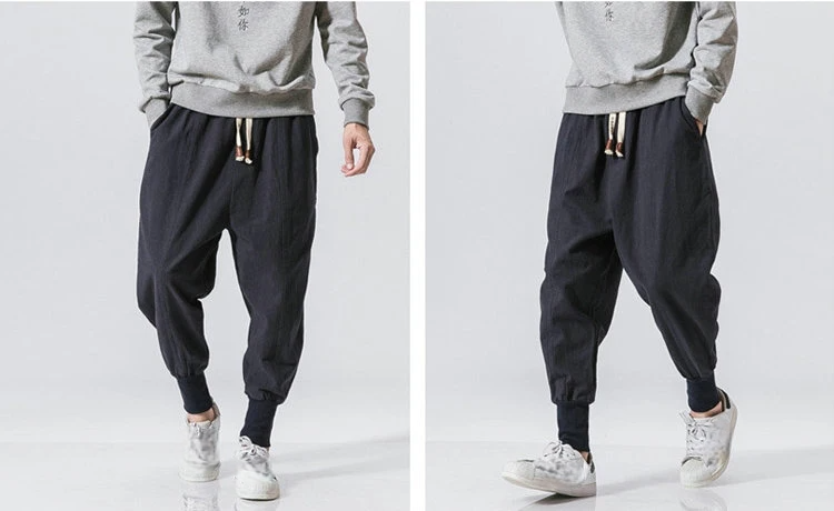 ErgonAura | Linen Harem Pants