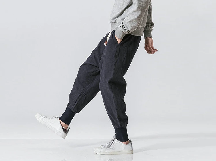 ErgonAura | Linen Harem Pants