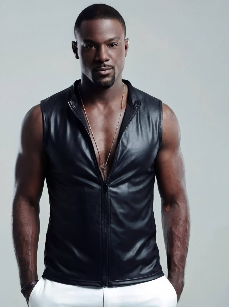 ErgonRogue | Zipper Leather Vest