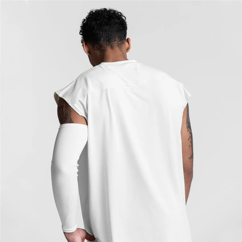 Men’s Sleeveless Gym Tank Top – Breathable Athletic Workout Shirt for Running, Training & Casual Sports