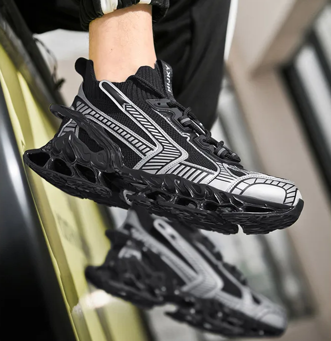 Men's Fashion Sneakers – Breathable Casual Running Shoes, Lightweight Sports Trainers, Comfortable Athletic Footwear