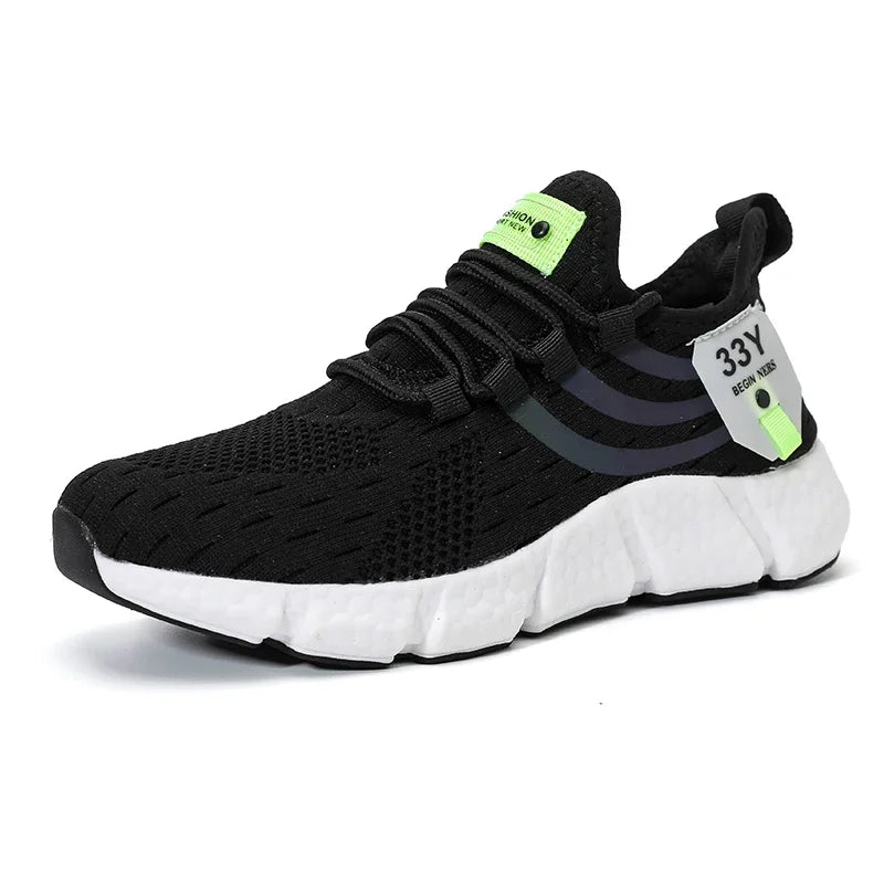 Casual Breathable Sneakers – Lightweight Mesh Running Shoes for Walking, Jogging & Outdoor Sports