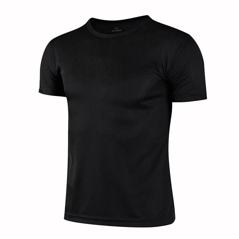 Men & Women Quick Dry Sports T-Shirt – Breathable Short Sleeve Gym Top for Running, Training, and Fitness | Unisex Moisture-Wicking Activewear Jersey