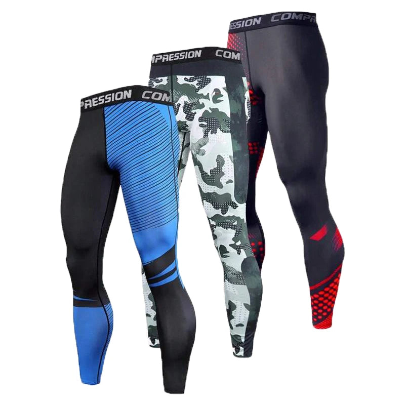 Men’s Compression Pants – Athletic Training Leggings for Gym, Running, Cycling & Sports – Quick Dry, Skinny Fit Workout Tights