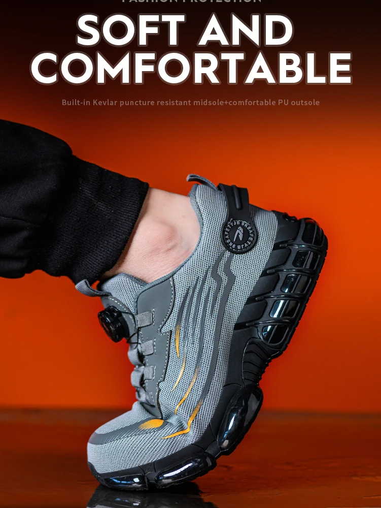 ErgonForge | Steel Safety Shoes
