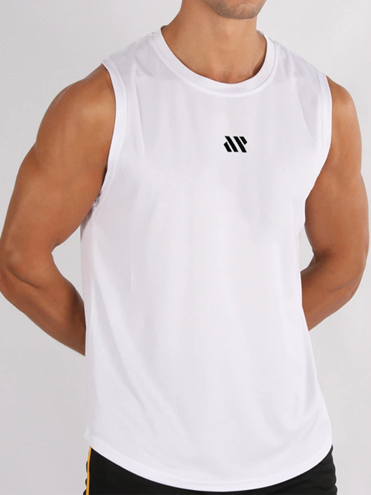 Men’s Sleeveless Fitness Training Vest – Lightweight Gym & Running Tank Top, shirt
