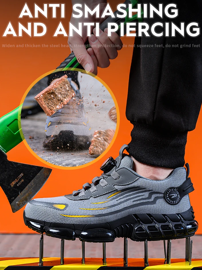 ErgonForge | Steel Safety Shoes