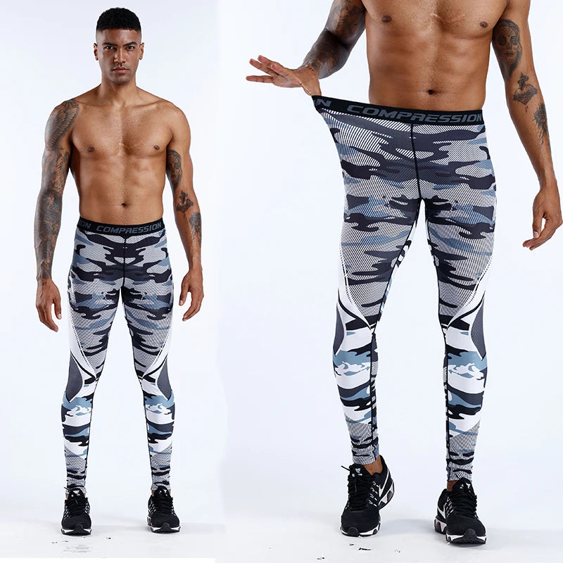 Men’s Compression Pants – Athletic Training Leggings for Gym, Running, Cycling & Sports – Quick Dry, Skinny Fit Workout Tights
