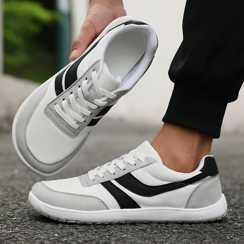 Wide Toe Walking Sneakers – Breathable Casual Shoes with Soft Sole, Comfortable Mesh Trainers for Everyday Wear