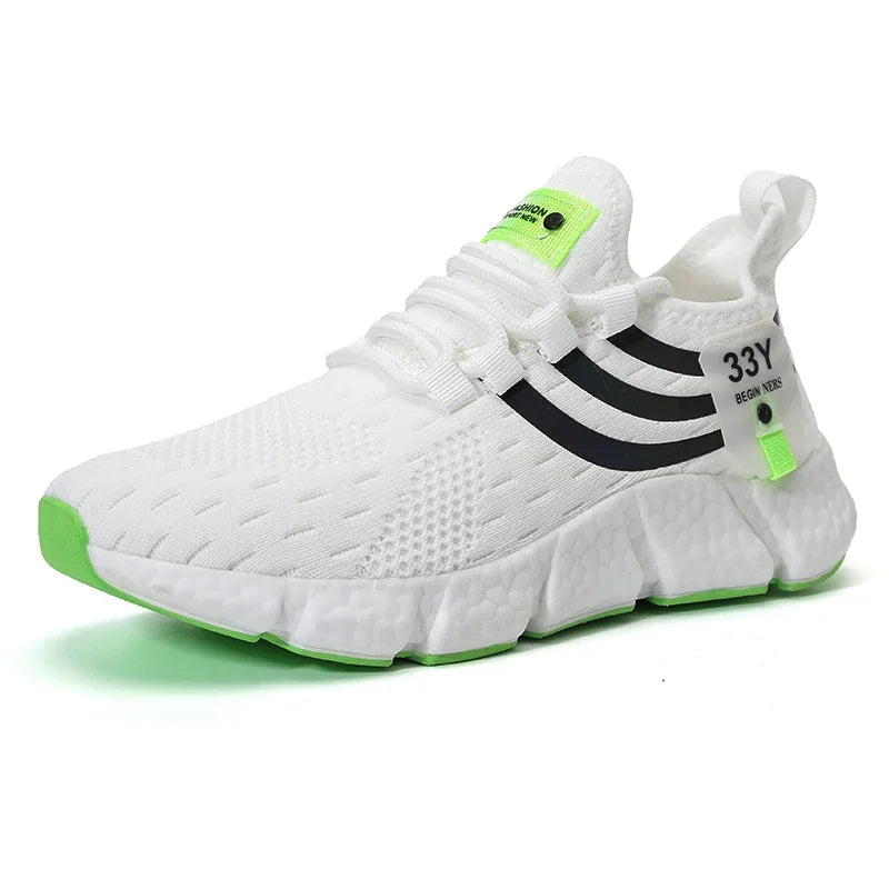Casual Breathable Sneakers – Lightweight Mesh Running Shoes for Walking, Jogging & Outdoor Sports