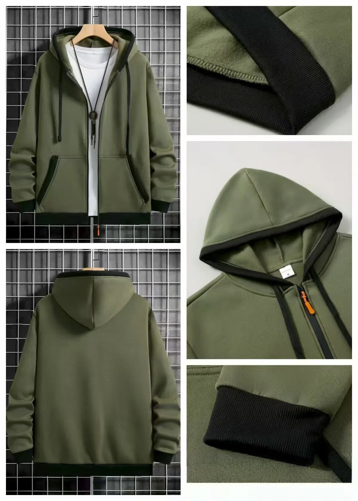 ErgonTrim | Contrast Edge Hoodie