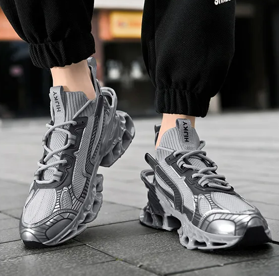 Men's Fashion Sneakers – Breathable Casual Running Shoes, Lightweight Sports Trainers, Comfortable Athletic Footwear